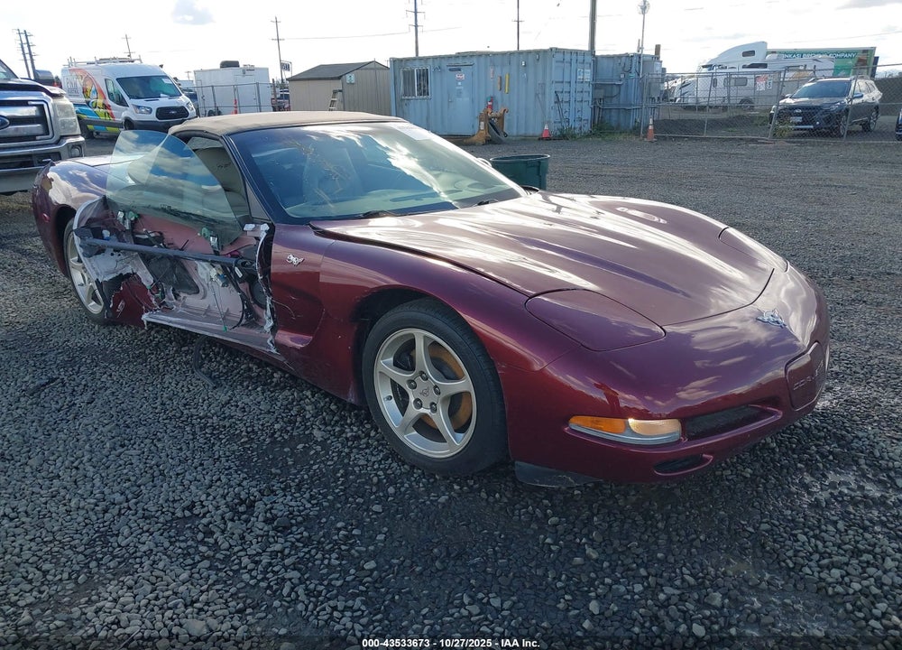2003 CHEVROLET CORVETTE VIN: 1G1YY32G135131199