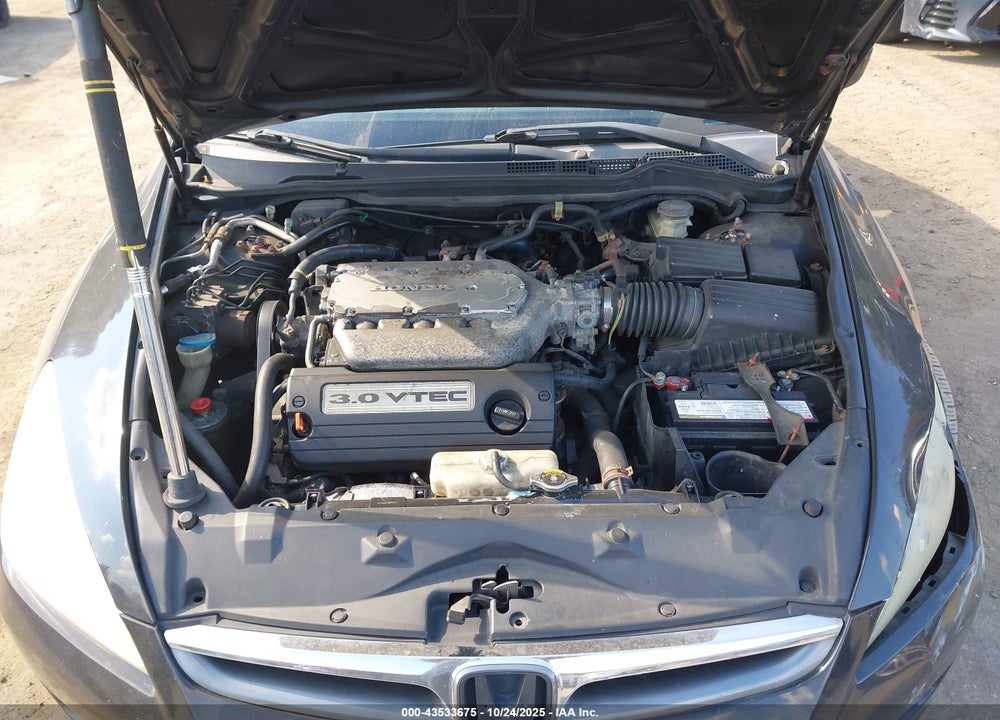 2007 HONDA ACCORD 3.0 EX VIN: 1HGCM665X7A054984