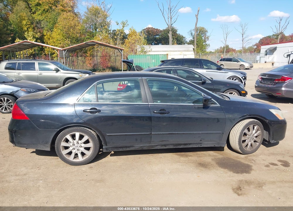 2007 HONDA ACCORD 3.0 EX VIN: 1HGCM665X7A054984