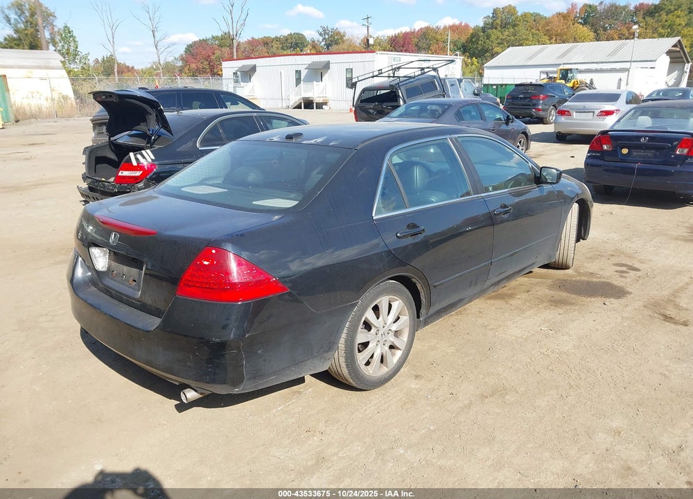 2007 HONDA ACCORD 3.0 EX VIN: 1HGCM665X7A054984