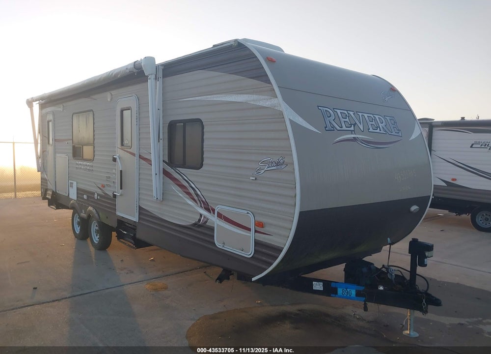2018 FOREST RIVER REVERE SHASTA VIN: 5ZT2SHSB9JE011257