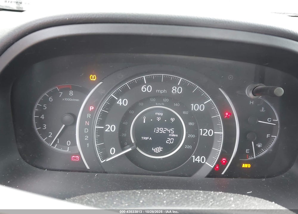 2014 HONDA CR-V EX VIN: 5J6RM4H51EL109540