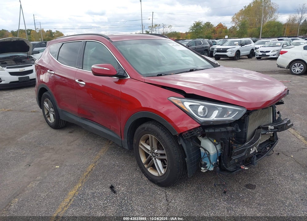 2018 HYUNDAI SANTA FE SPORT 2.4L VIN: 5XYZU3LB4JG500071