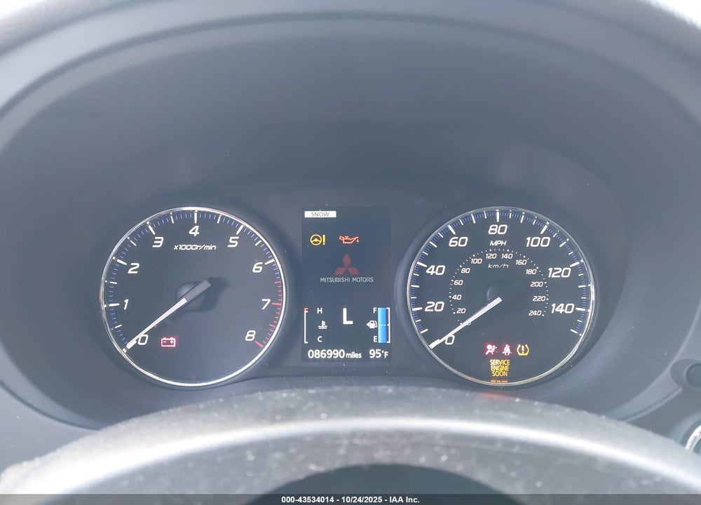 2019 MITSUBISHI OUTLANDER VIN: JA4AZ3A37KZ056109