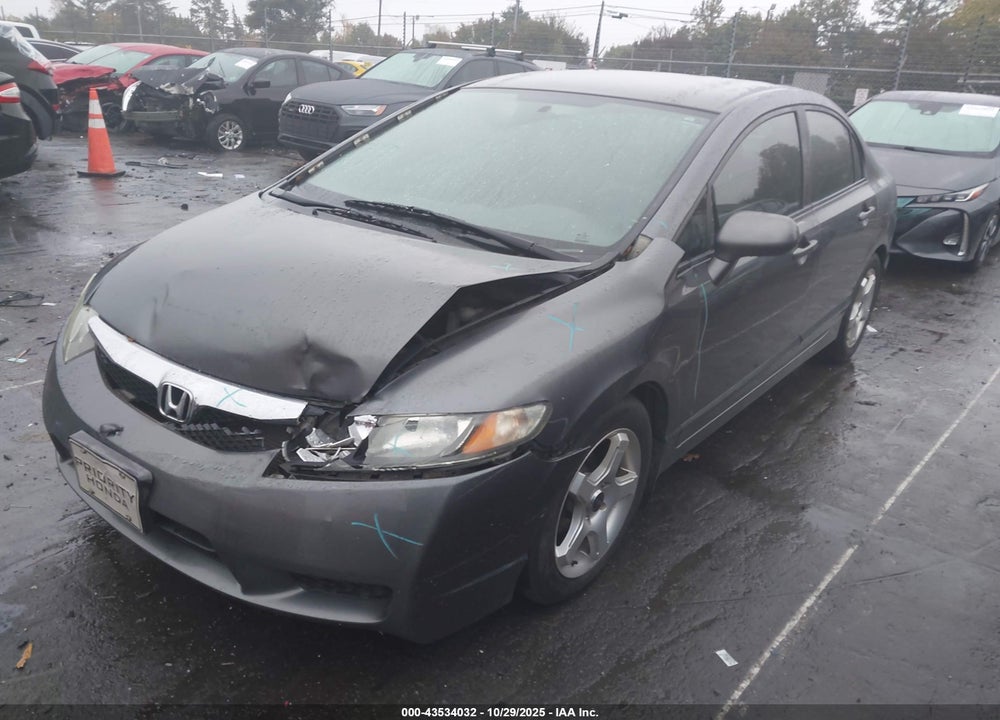 2010 HONDA CIVIC LX VIN: 2HGFA1F56AH304626