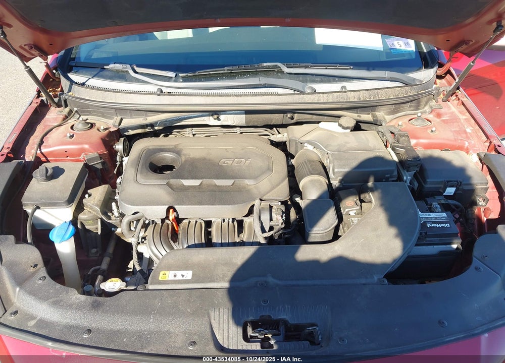 2015 HYUNDAI SONATA SE VIN: 5NPE24AF4FH184459