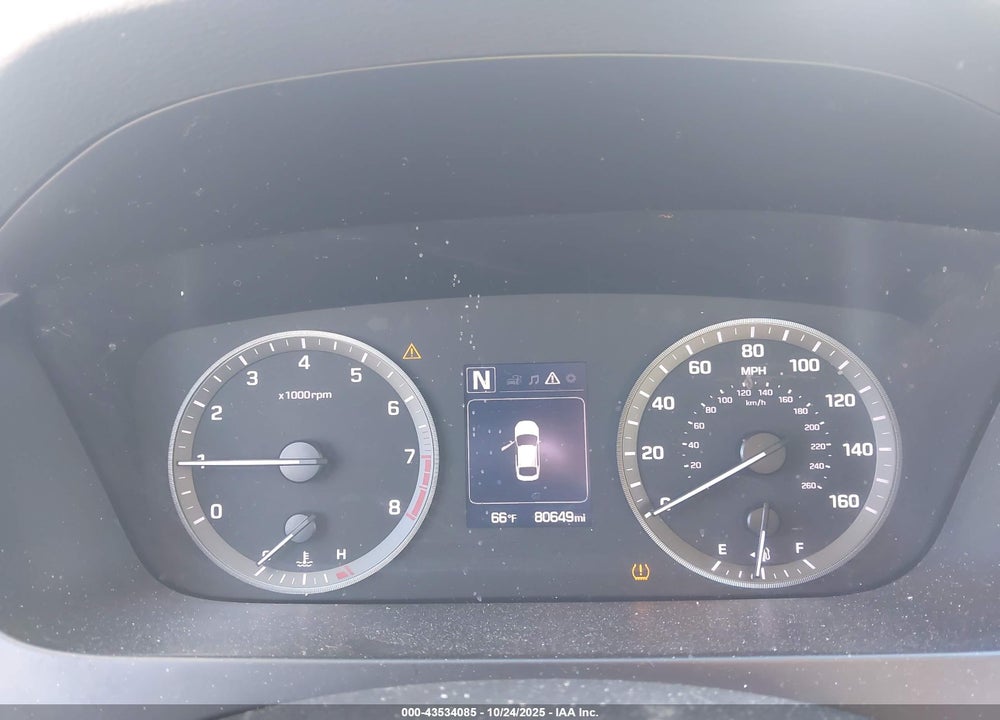 2015 HYUNDAI SONATA SE VIN: 5NPE24AF4FH184459