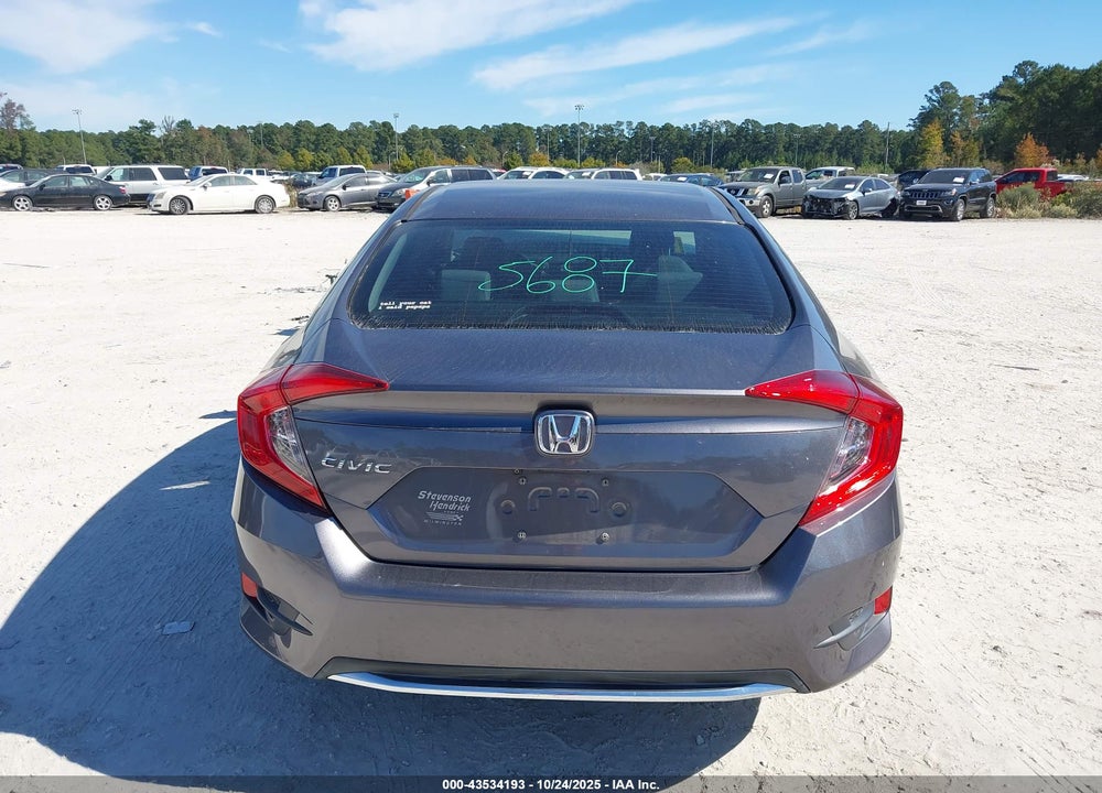 2019 HONDA CIVIC LX VIN: 19XFC2F67KE036450