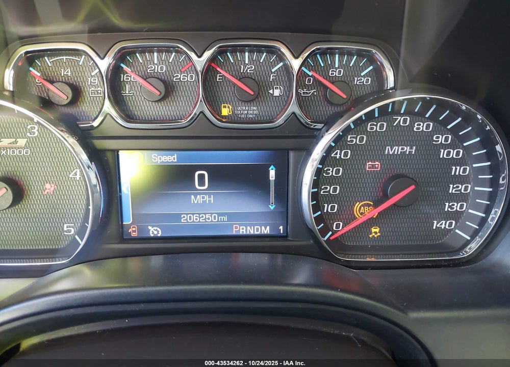 2015 CHEVROLET SILVERADO 2500HD LTZ VIN: 1GC2KWE86FZ121009