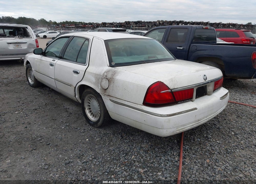 2001 MERCURY GRAND MARQUIS LS VIN: 2MEFM75W61X712485