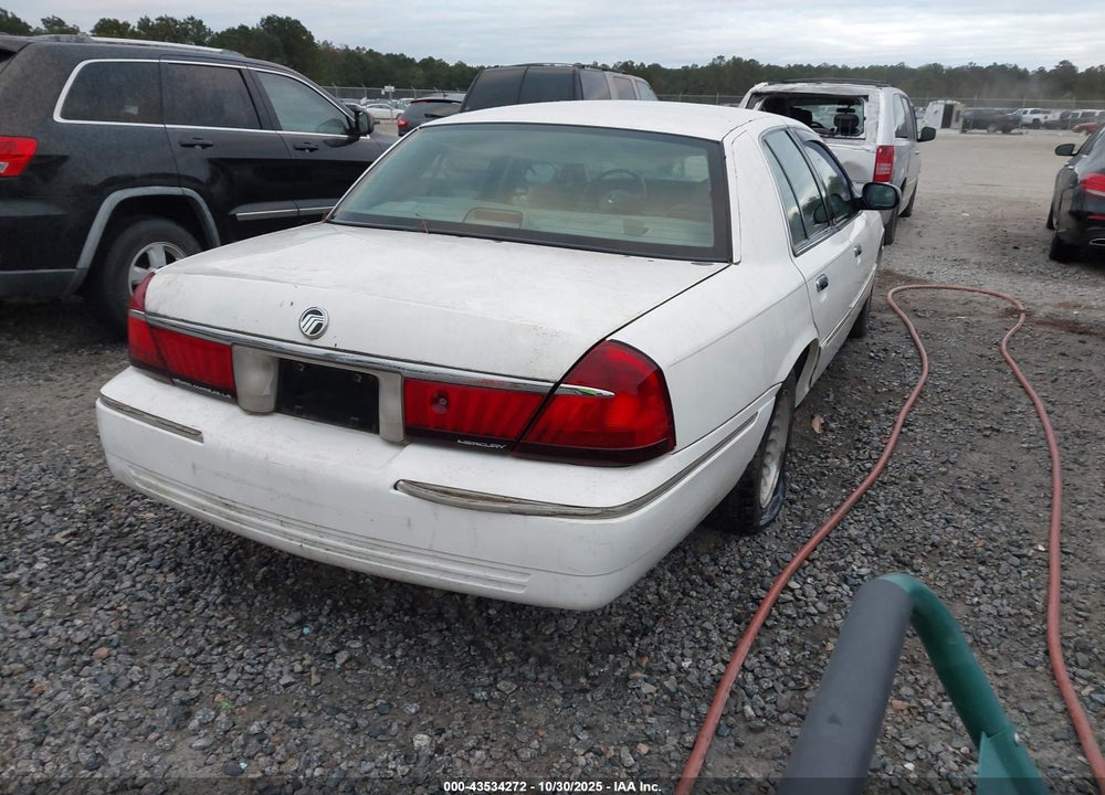 2001 MERCURY GRAND MARQUIS LS VIN: 2MEFM75W61X712485
