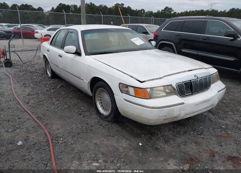 2001 MERCURY GRAND MARQUIS LS VIN: 2MEFM75W61X712485