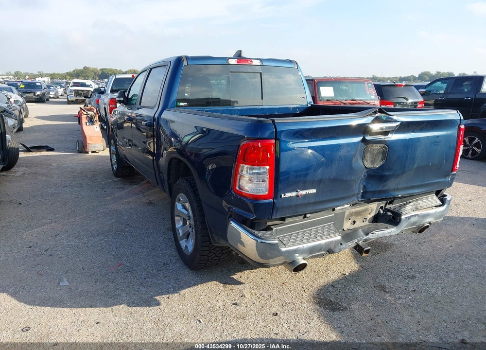 2020 RAM 1500 LONE STAR 4X2 5'7 BOX VIN: 1C6RREFT1LN405939