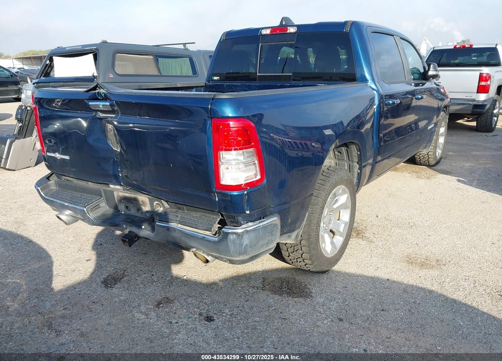 2020 RAM 1500 LONE STAR 4X2 5'7 BOX VIN: 1C6RREFT1LN405939