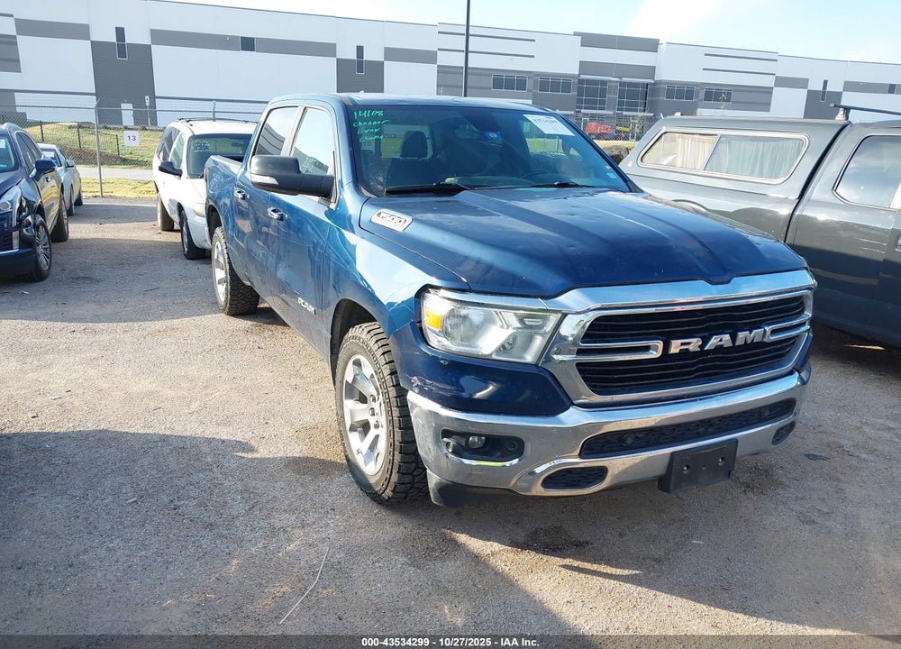2020 RAM 1500 LONE STAR 4X2 5'7 BOX VIN: 1C6RREFT1LN405939