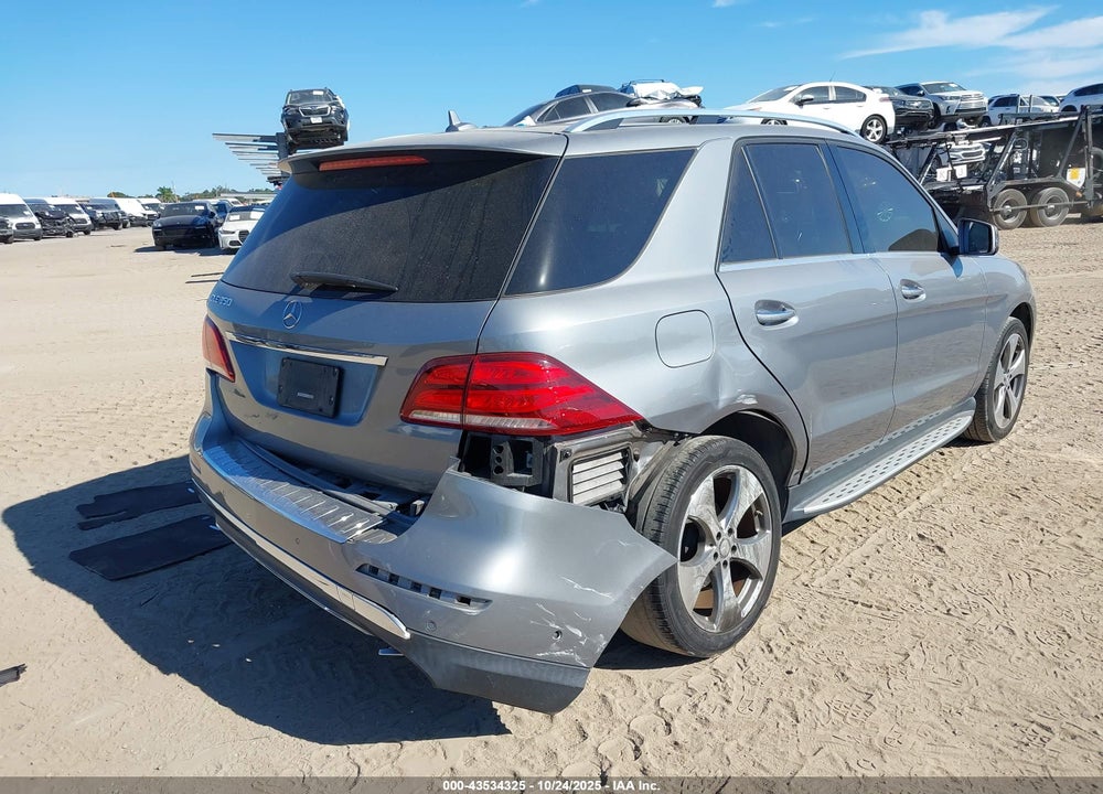 2016 MERCEDES-BENZ GLE CLASS VIN: 4JGDA5JB2GA683654