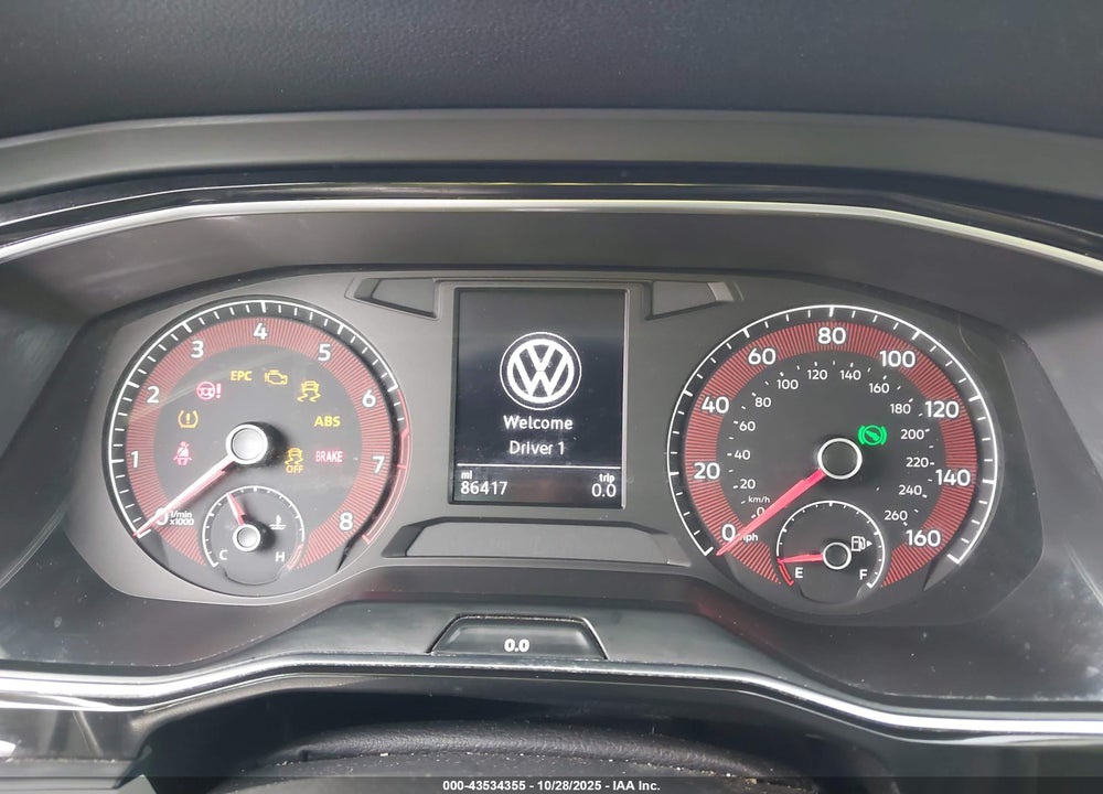 2019 VOLKSWAGEN JETTA 1.4T R-LINE/1.4T S/1.4T SE VIN: 3VWC57BU0KM152025