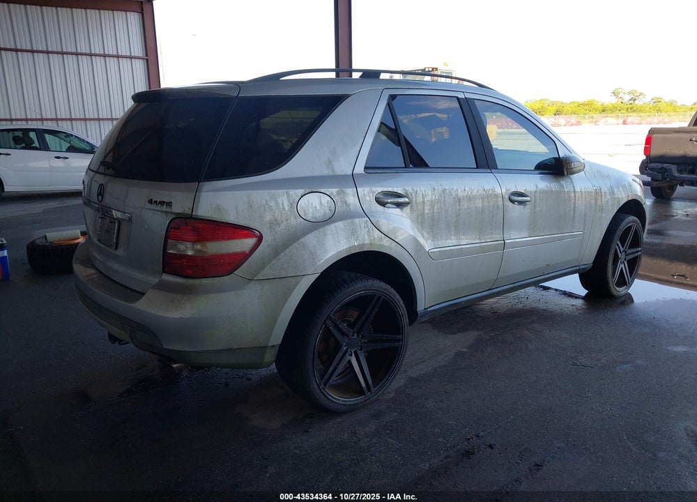 2007 MERCEDES-BENZ ML 350 4MATIC VIN: 4JGBB86EX7A292891