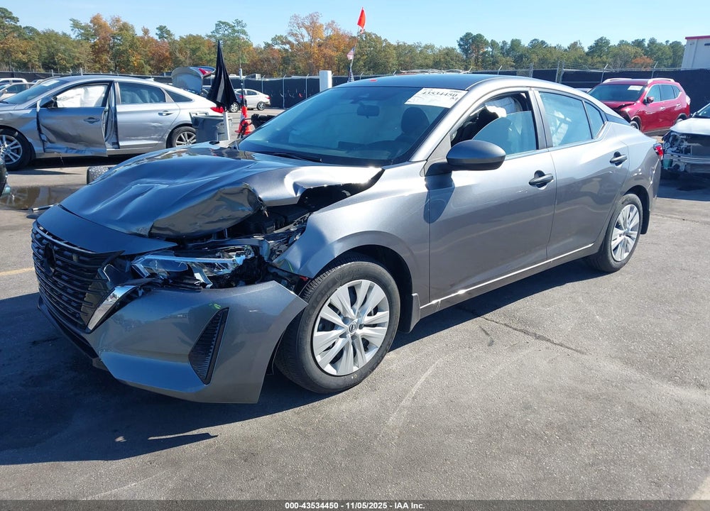 2024 NISSAN SENTRA S XTRONIC CVT VIN: 3N1AB8BV7RY362905