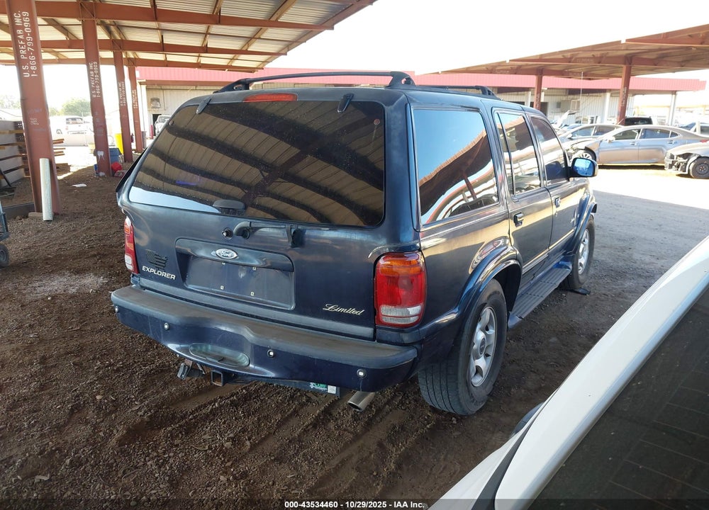 2000 FORD EXPLORER LIMITED VIN: 1FMDU85P6YZB43659