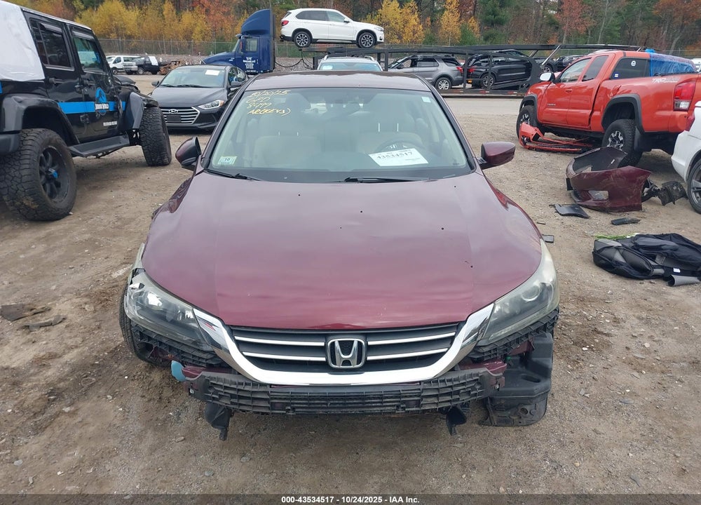 2013 HONDA ACCORD LX VIN: 1HGCR2F30DA048499