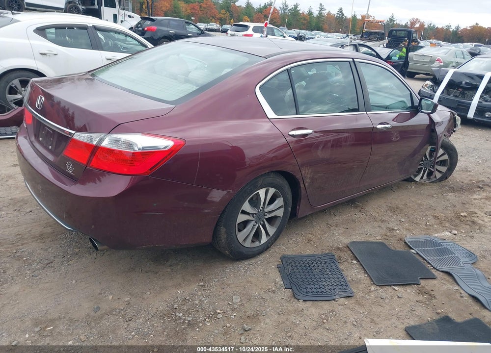 2013 HONDA ACCORD LX VIN: 1HGCR2F30DA048499
