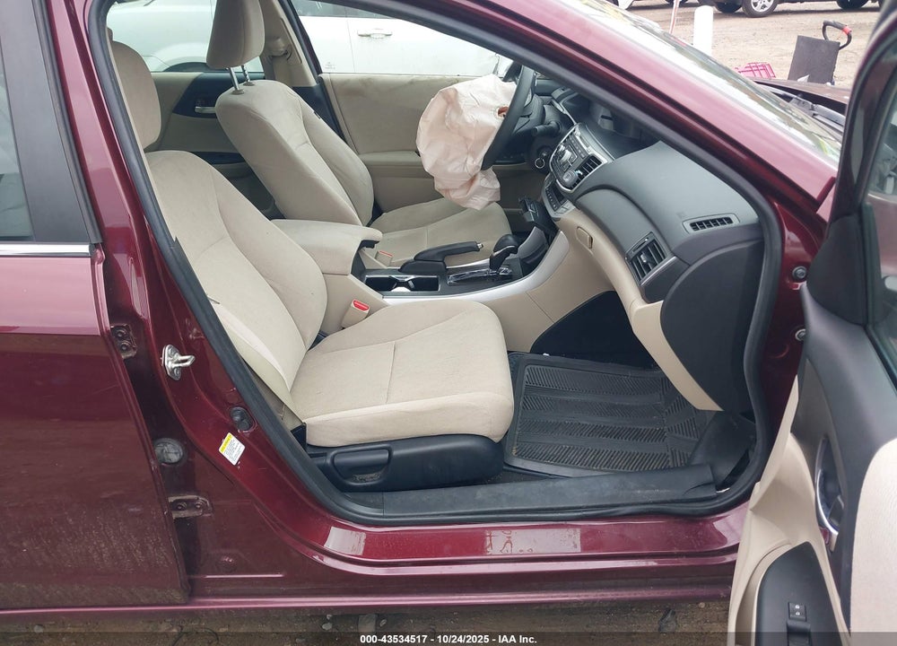 2013 HONDA ACCORD LX VIN: 1HGCR2F30DA048499