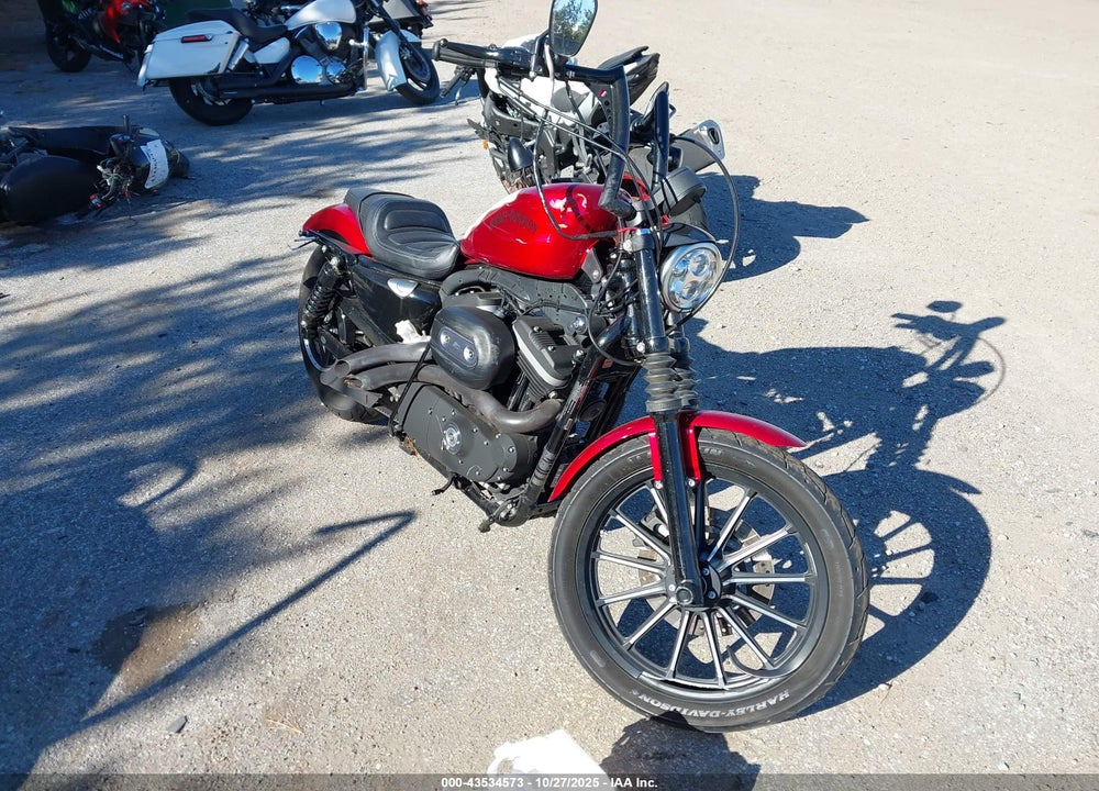 2012 HARLEY-DAVIDSON XL883 IRON 883 VIN: 1HD4LE210CC442998