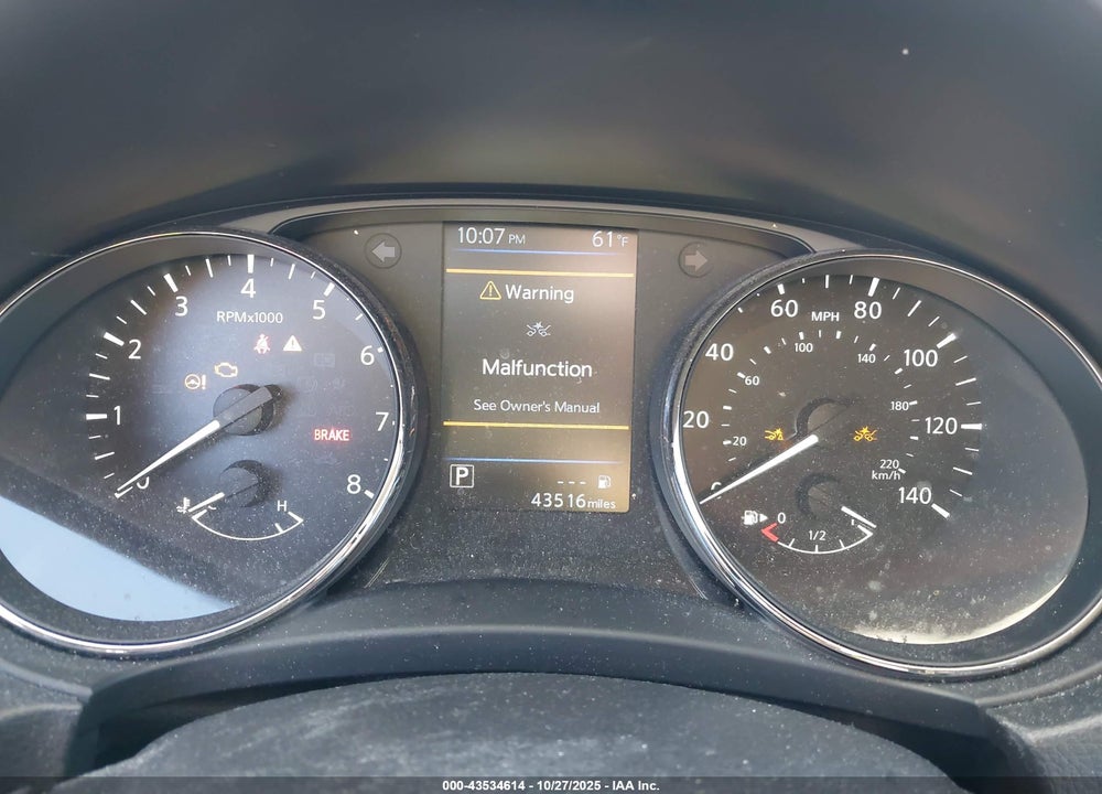 2019 NISSAN ROGUE VIN: JN8AT2MV7KW393576