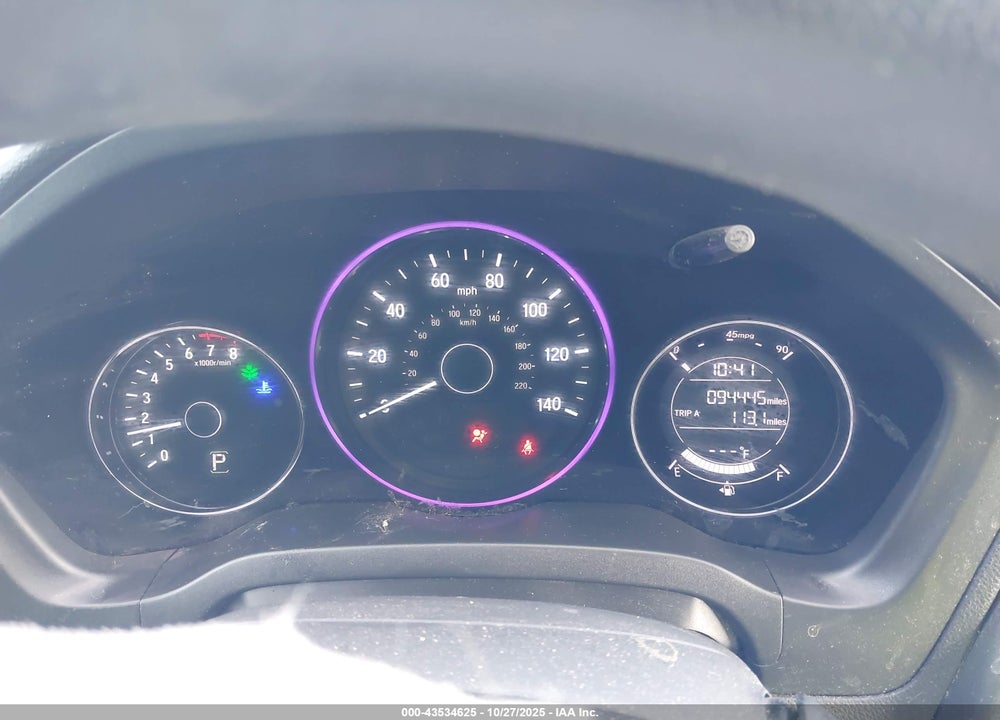 2017 HONDA HR-V LX VIN: 3CZRU6H32HG703999