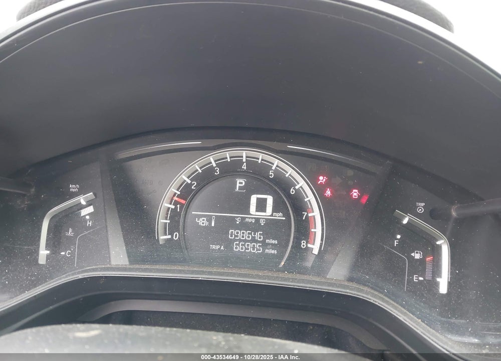 2019 HONDA CR-V LX VIN: 2HKRW6H36KH206307