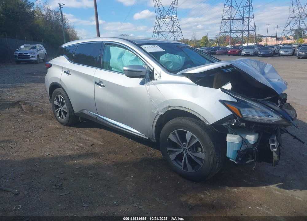 2020 NISSAN MURANO S INTELLIGENT AWD VIN: 5N1AZ2AS9LN129346