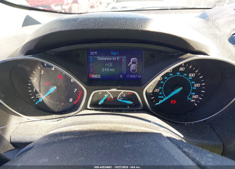 2014 FORD ESCAPE SE VIN: 1FMCU0GX1EUD23022