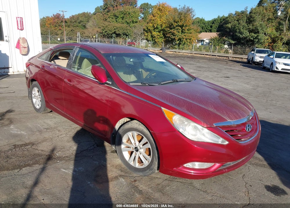 2013 HYUNDAI SONATA GLS VIN: 5NPEB4AC0DH518571