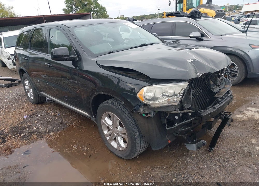2013 DODGE DURANGO SXT VIN: 1C4RDHAG0DC672571