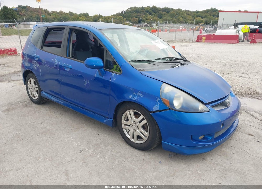 2008 HONDA FIT SPORT VIN: JHMGD37658S000475