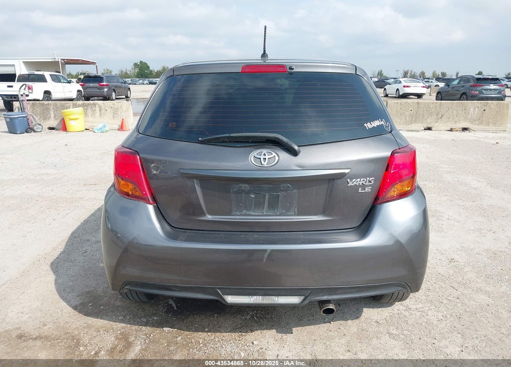2015 TOYOTA YARIS LE VIN: VNKKTUD33FA033225