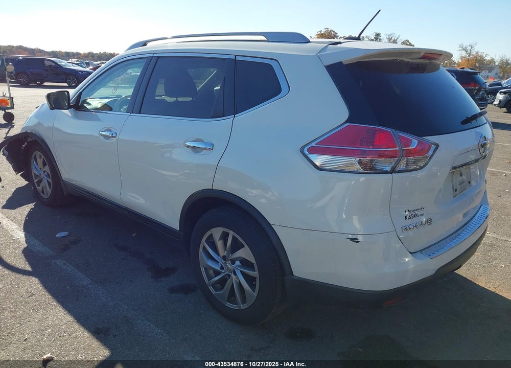 2014 NISSAN ROGUE SL VIN: 5N1AT2MT7EC827572