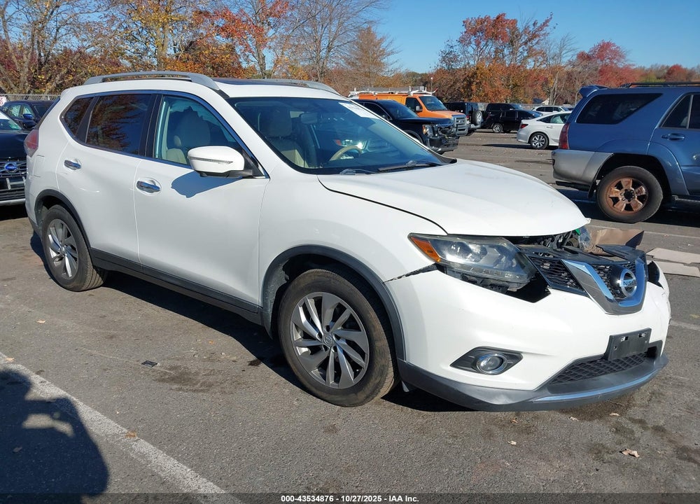 2014 NISSAN ROGUE SL VIN: 5N1AT2MT7EC827572
