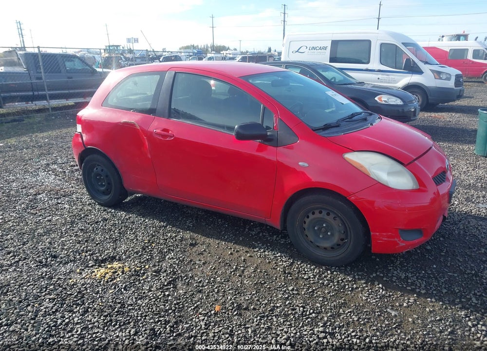 2009 TOYOTA YARIS VIN: JTDJT903095222791