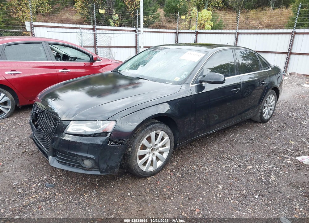 2011 AUDI A4 2.0T PREMIUM VIN: WAUFFAFL0BN056247