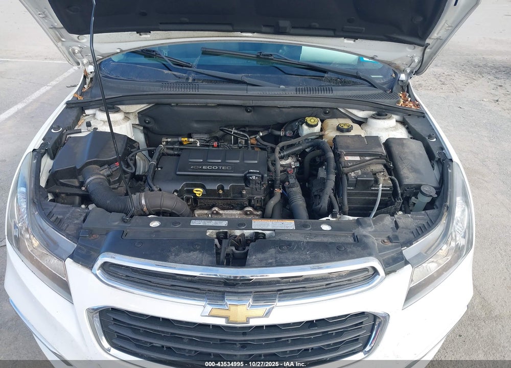 2016 CHEVROLET CRUZE LIMITED VIN: 1G1PE5SB3G7125998