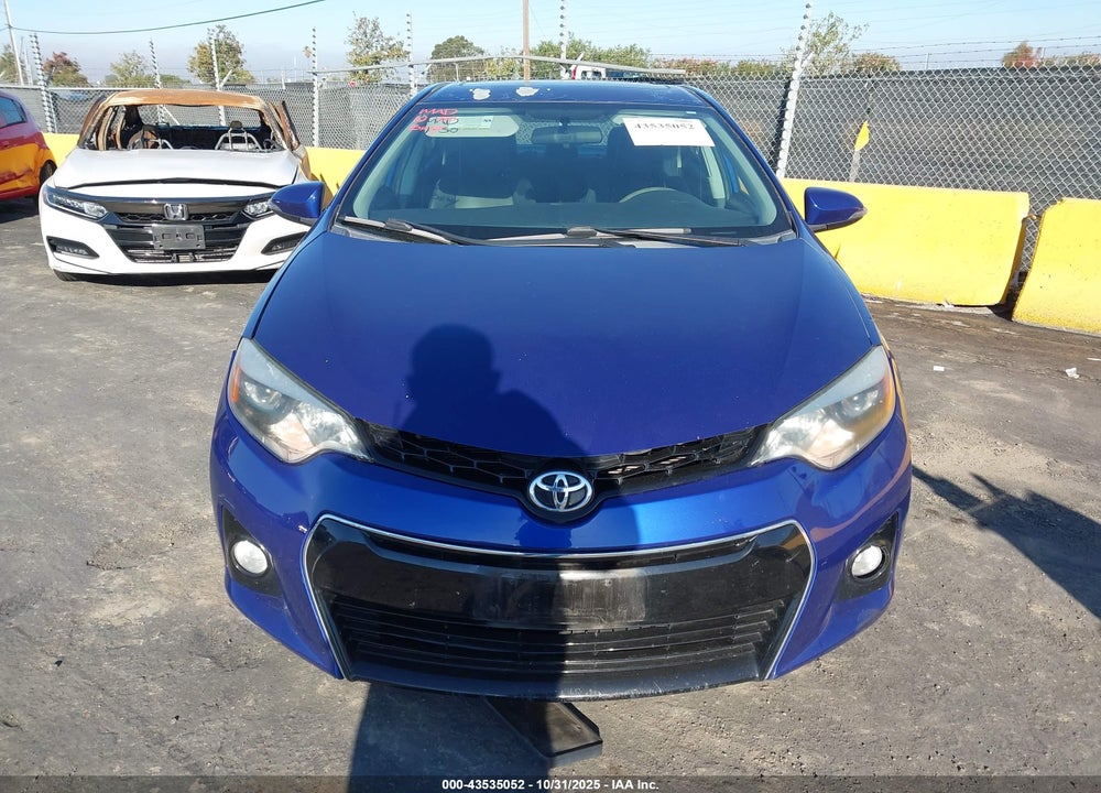 2014 TOYOTA COROLLA S PLUS VIN: 5YFBURHE1EP107055