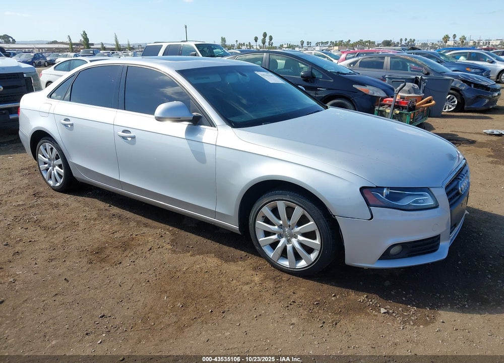 2009 AUDI A4 2.0T PREMIUM VIN: WAUSF78K89N014781