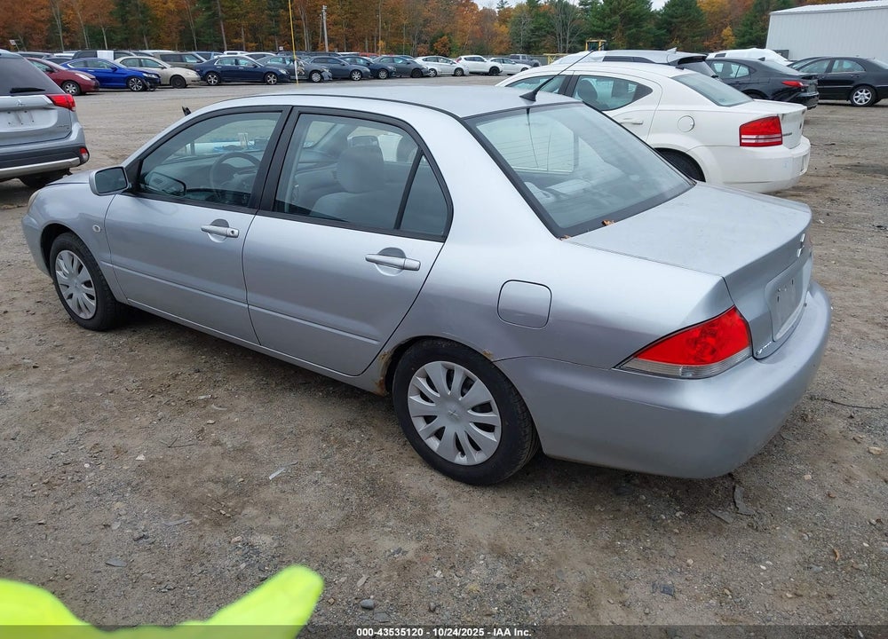 2006 MITSUBISHI LANCER ES/SE VIN: JA3AJ26E26U072222