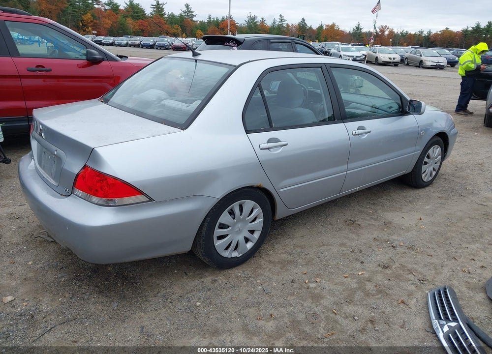 2006 MITSUBISHI LANCER ES/SE VIN: JA3AJ26E26U072222