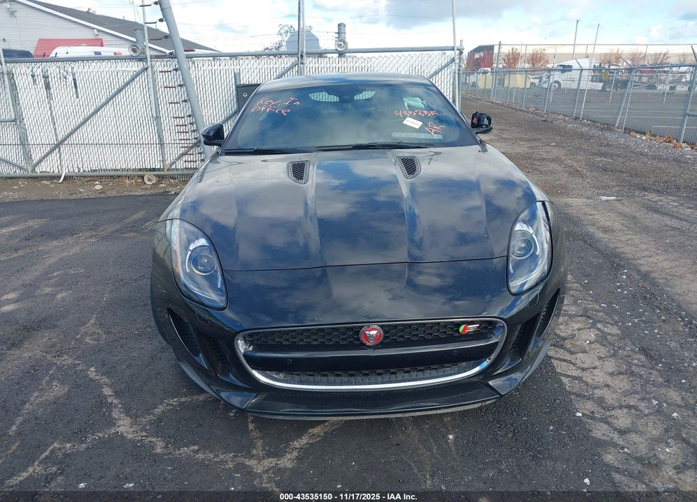 2016 JAGUAR F-TYPE S VIN: SAJWA6BU7G8K22395