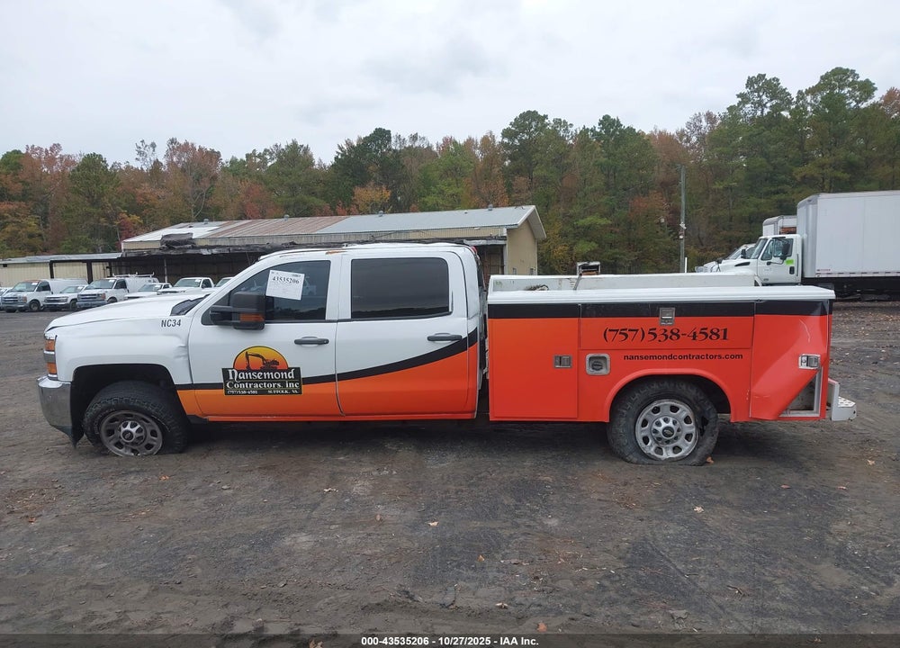 2016 CHEVROLET SILVERADO 3500HD WT VIN: 1GB4KYCG8GF270771