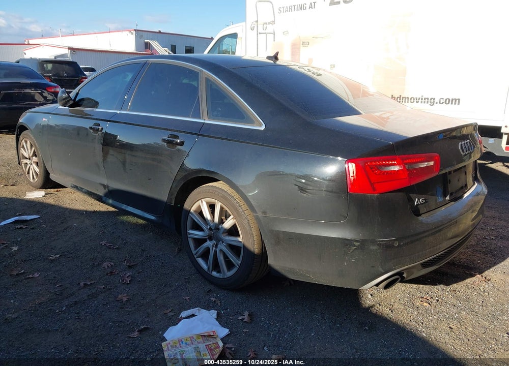 2012 AUDI A6 VIN: WAUHGAFC1CN081018
