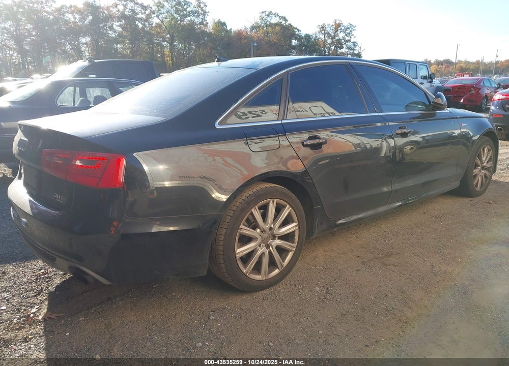 2012 AUDI A6 VIN: WAUHGAFC1CN081018